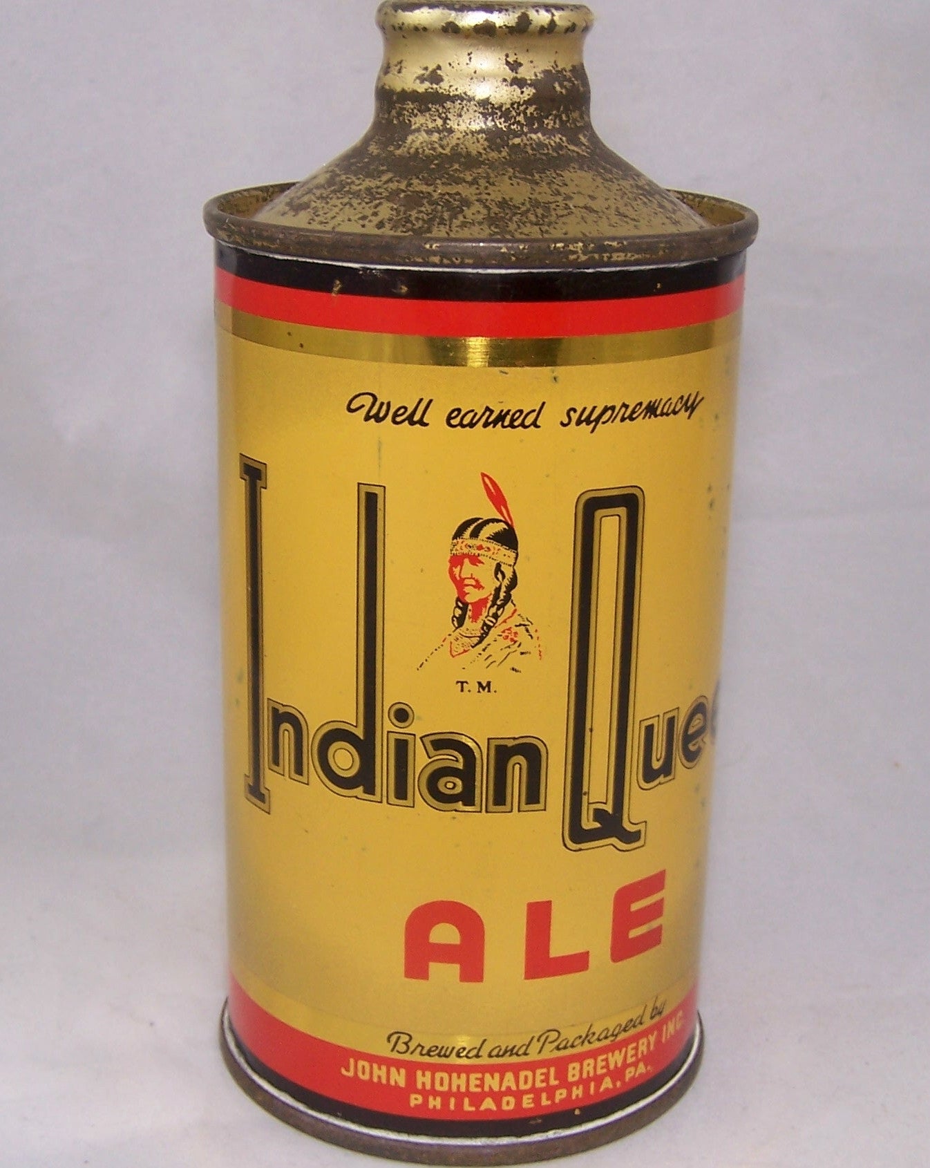 Indian Queen Ale, USBC 168-32, Grade 1 to 1/1+ Sold on 09/09/16