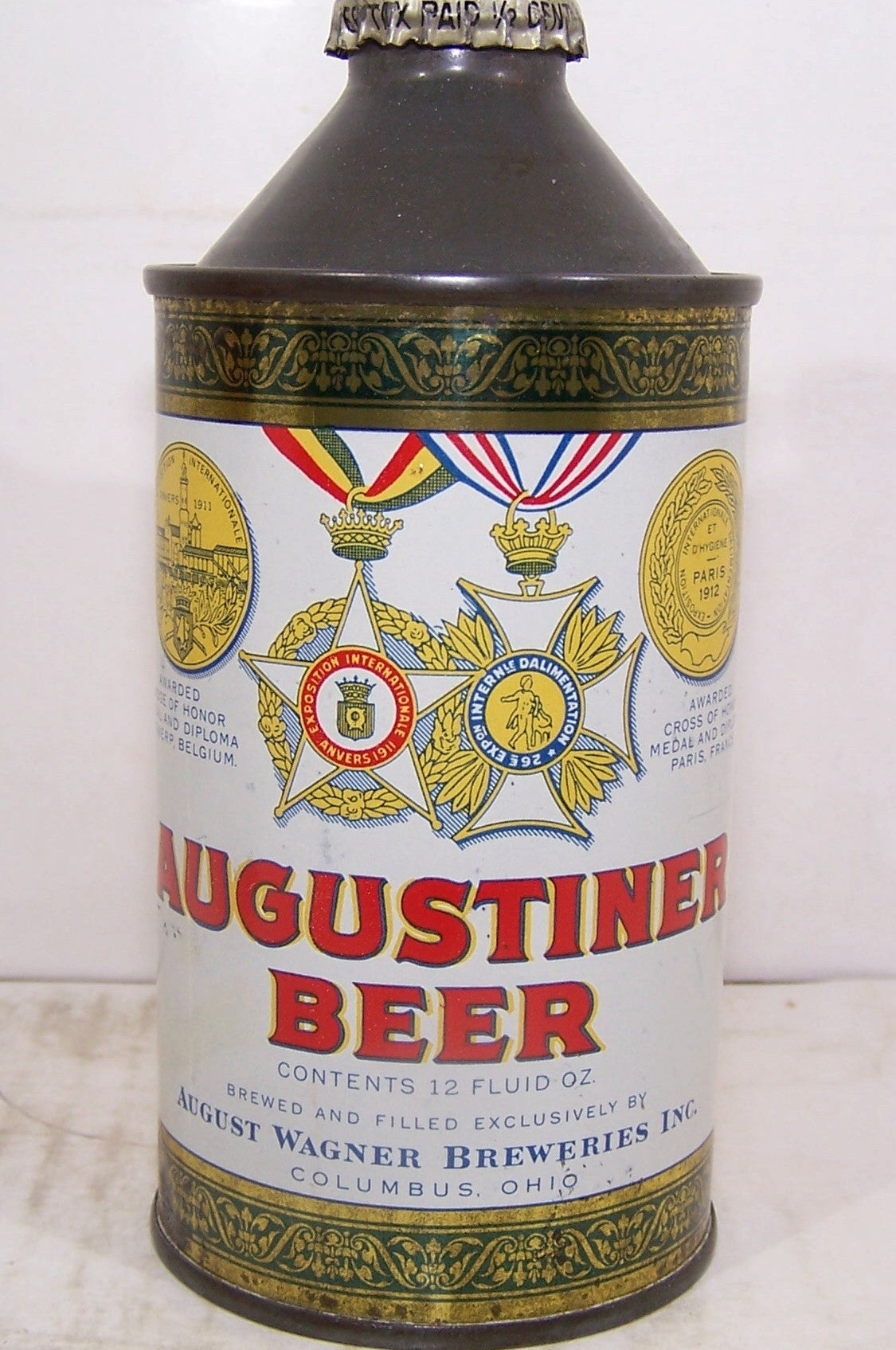 Augustiner Beer, USBC 150-27, Grade 1/1- Sold 5/3/15