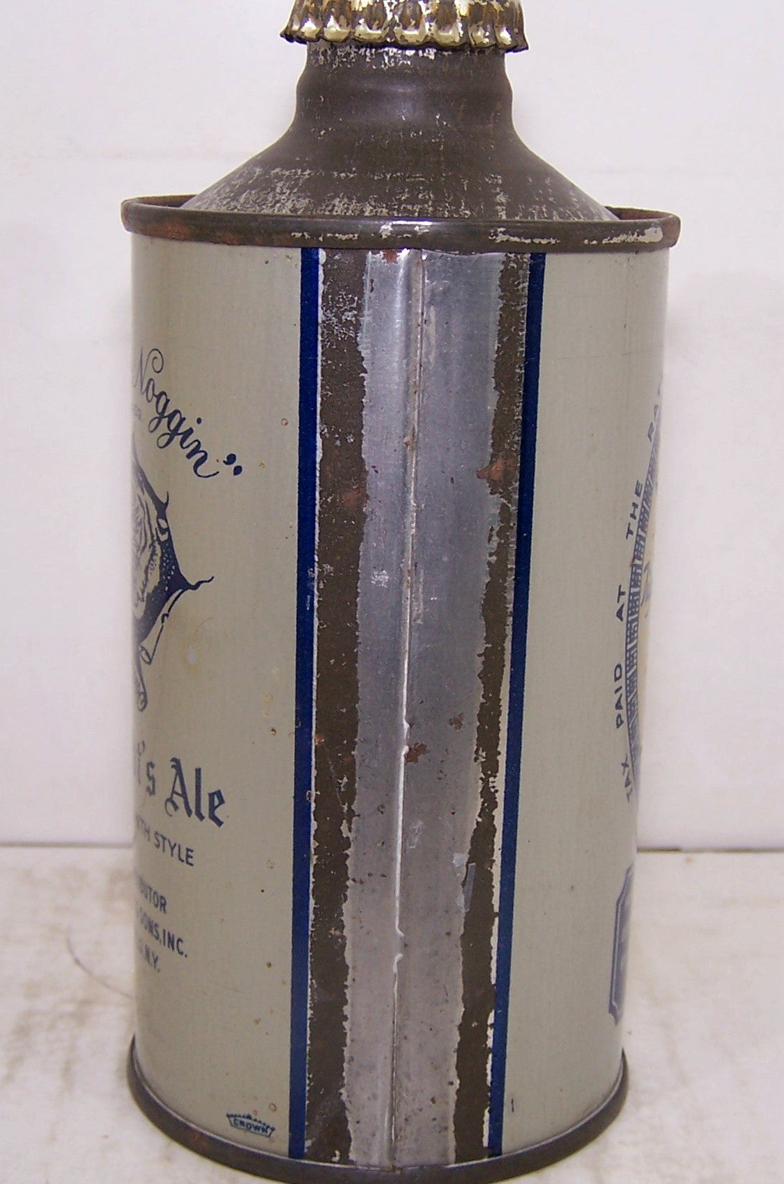Schmidt's Tiger Brand Cream Ale, USBC 184-25, Grade 1-  Sold 2/27/15