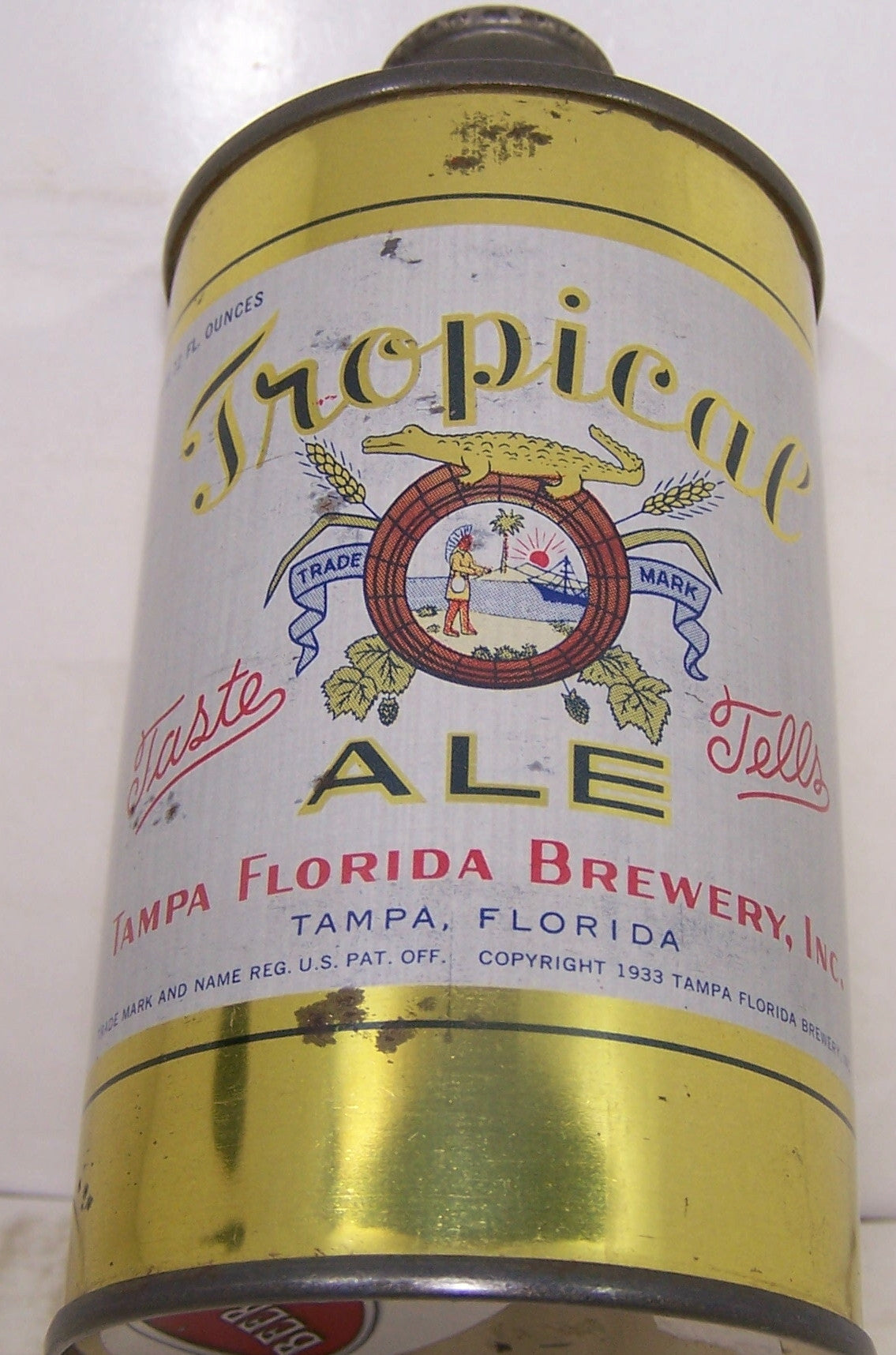 Tropical Ale "Taste Tells" USBC 187-16, Grade 1 Sold 1/30/15