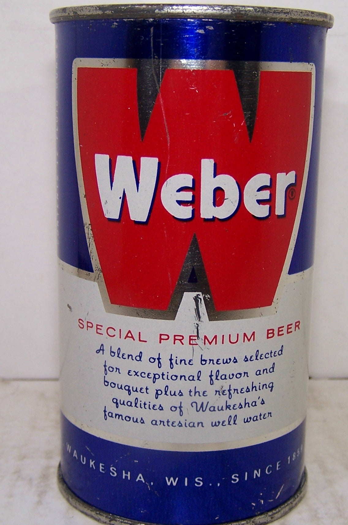 Weber Special Premium Beer, USBC 144-31, Metallic, Grade 1/1- Sold on 2/22/15