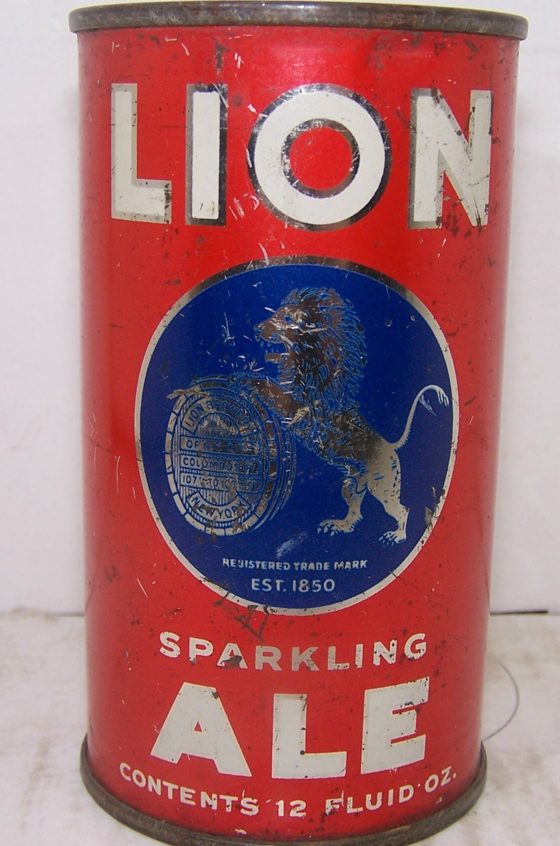 Lion Sparkling Ale, USBC 91-34, Grade 1- Sold 4/11/15