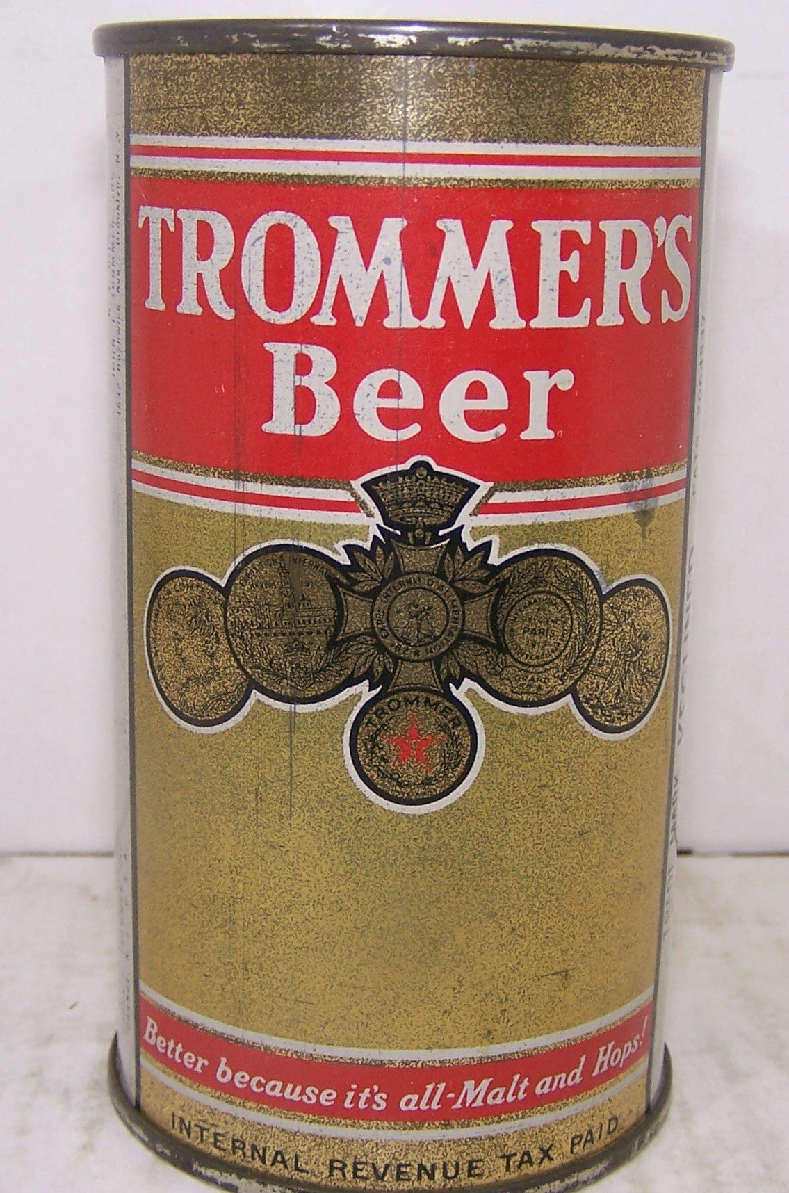 Trommer's Beer, USBC 139-28, Grade 1- Sold 1/18/15