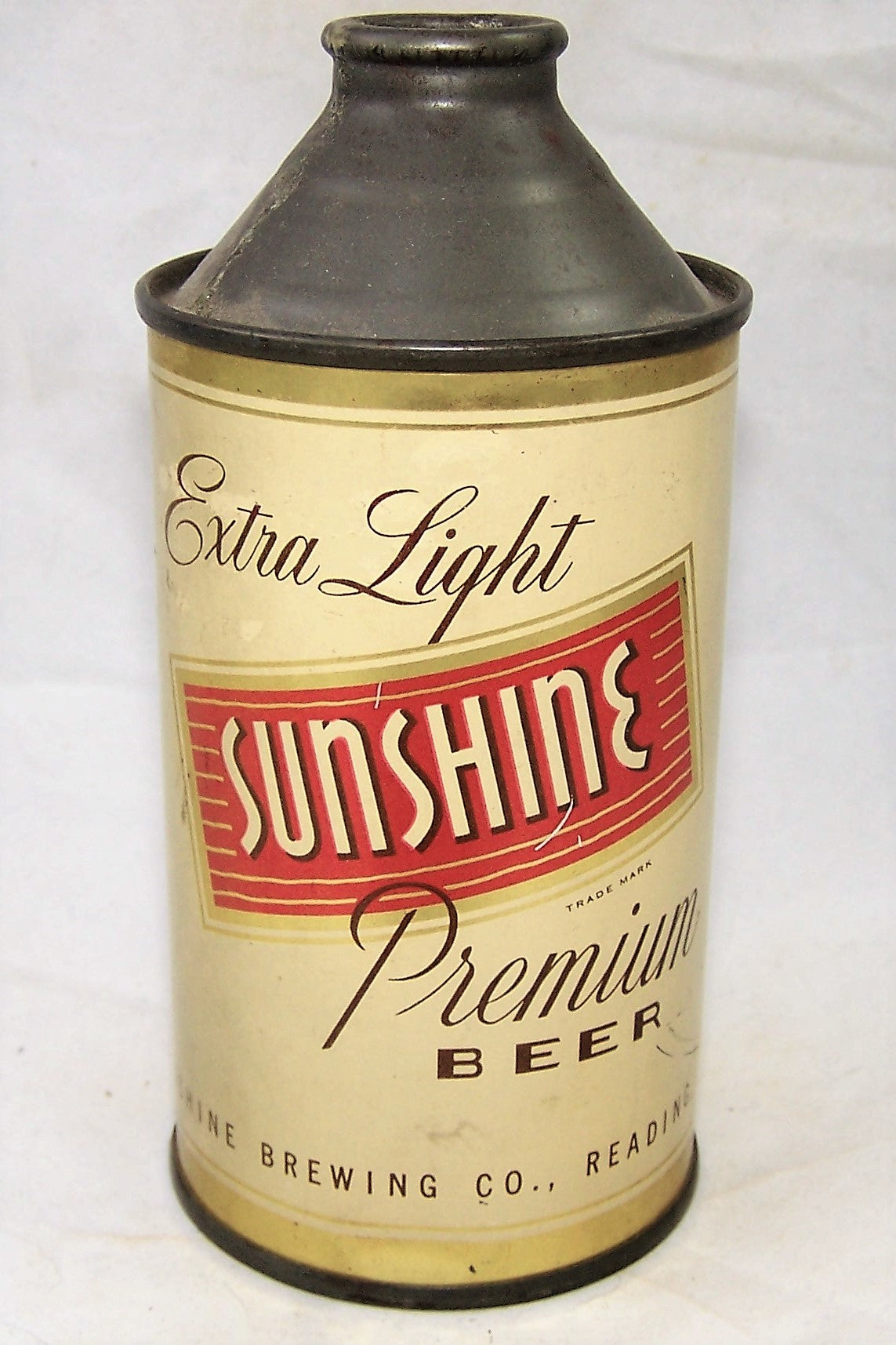 Sunshine Extra Light Premium Beer, USBC 186-14, Grade 1/1- Sold 03/11/19