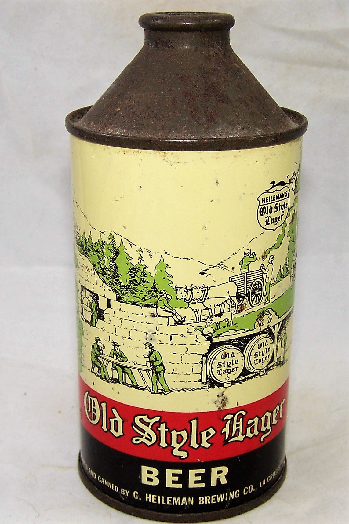 Old Style Lager Beer, DNCMT 4% USBC 177-18, Grade 1-  Sold