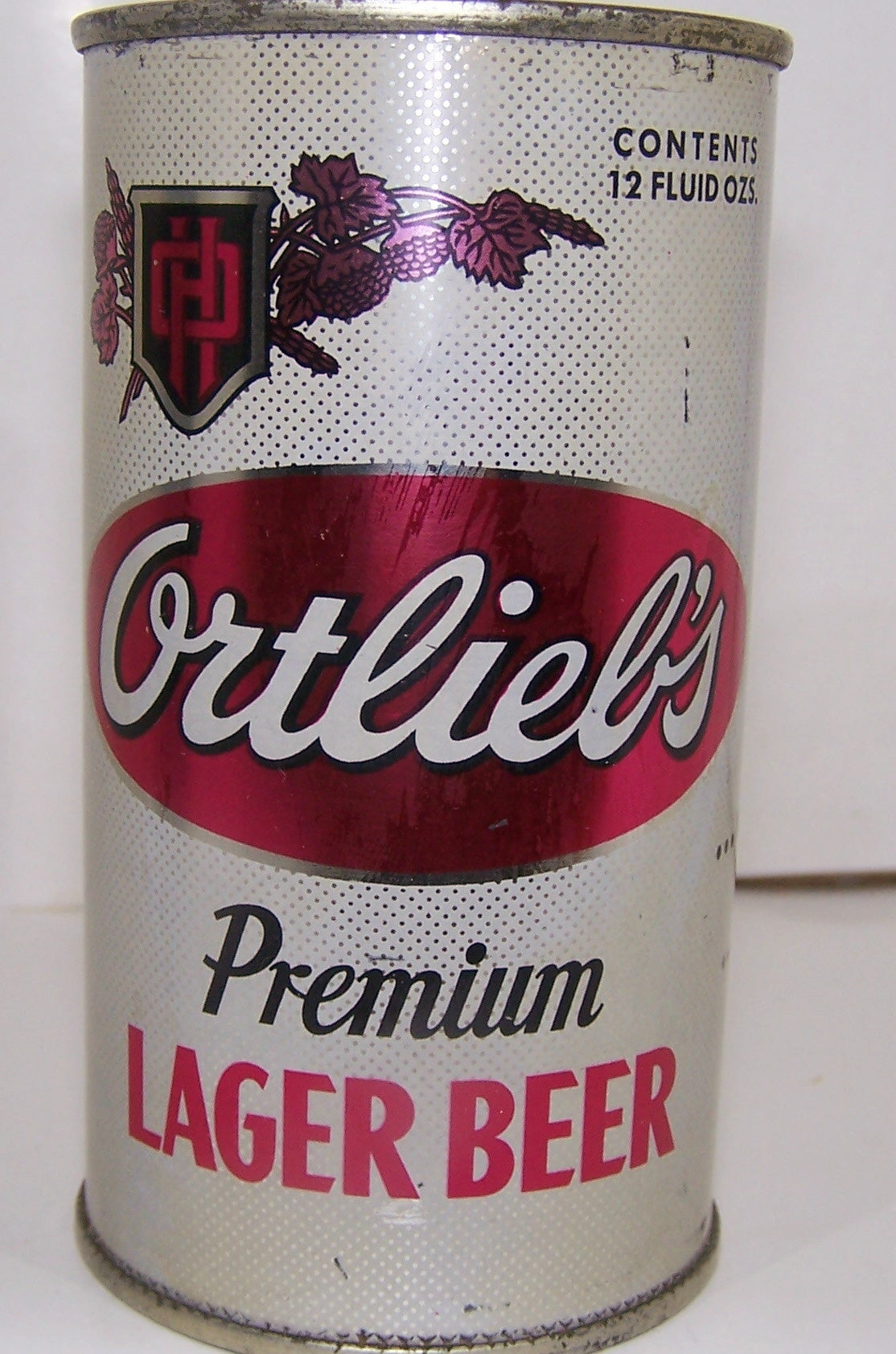 Ortlieb's Premium Lager Beer, (Pink Hops) USBC 109-21, Grade 1- Sold on 09/16/16