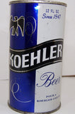 Koehler Beer, USBC 88-26, Grade 1-  Sold 1/16/16