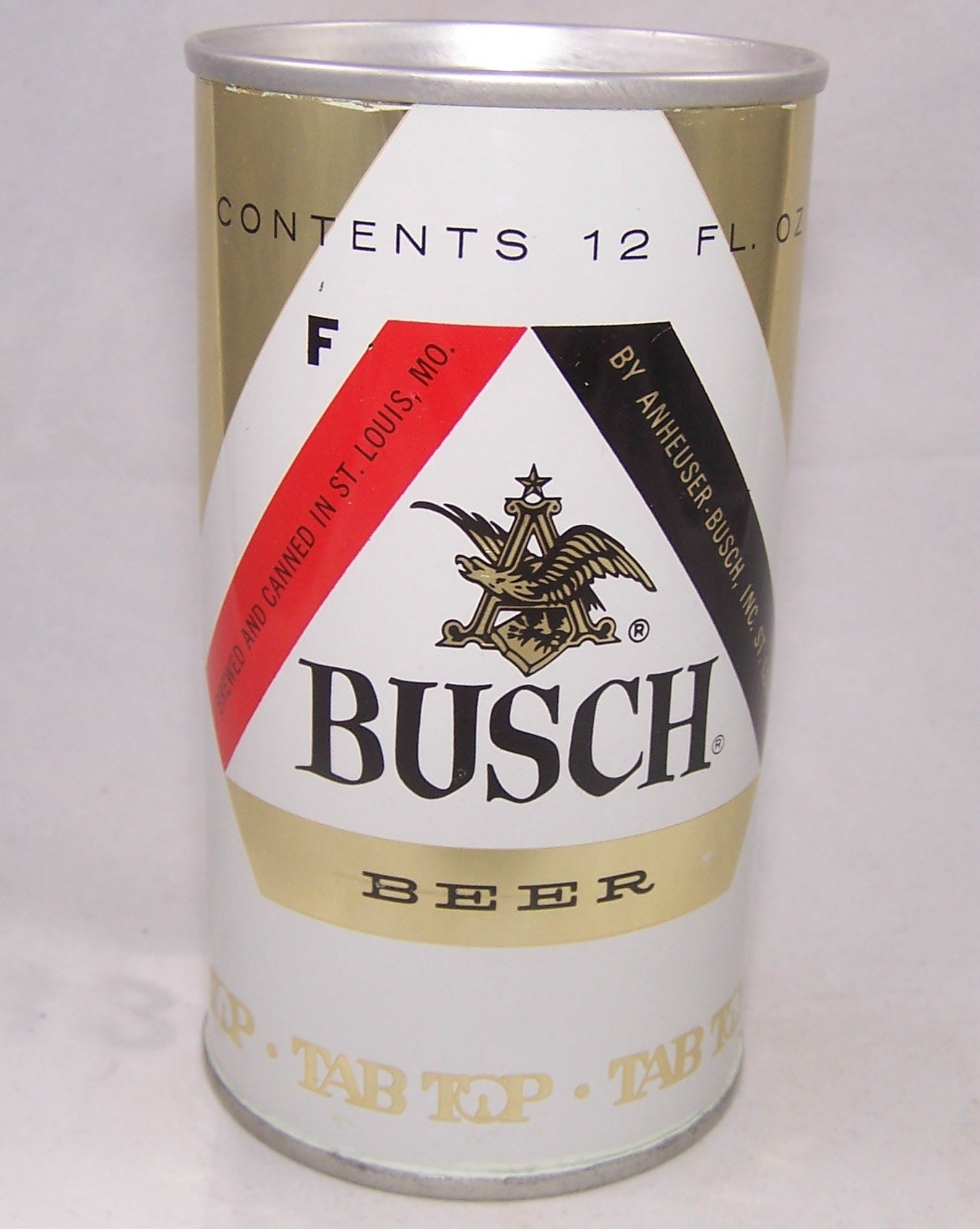 Busch Beer test can, USBC II 229-08, Grade 1/1+ Sold 10/1/16