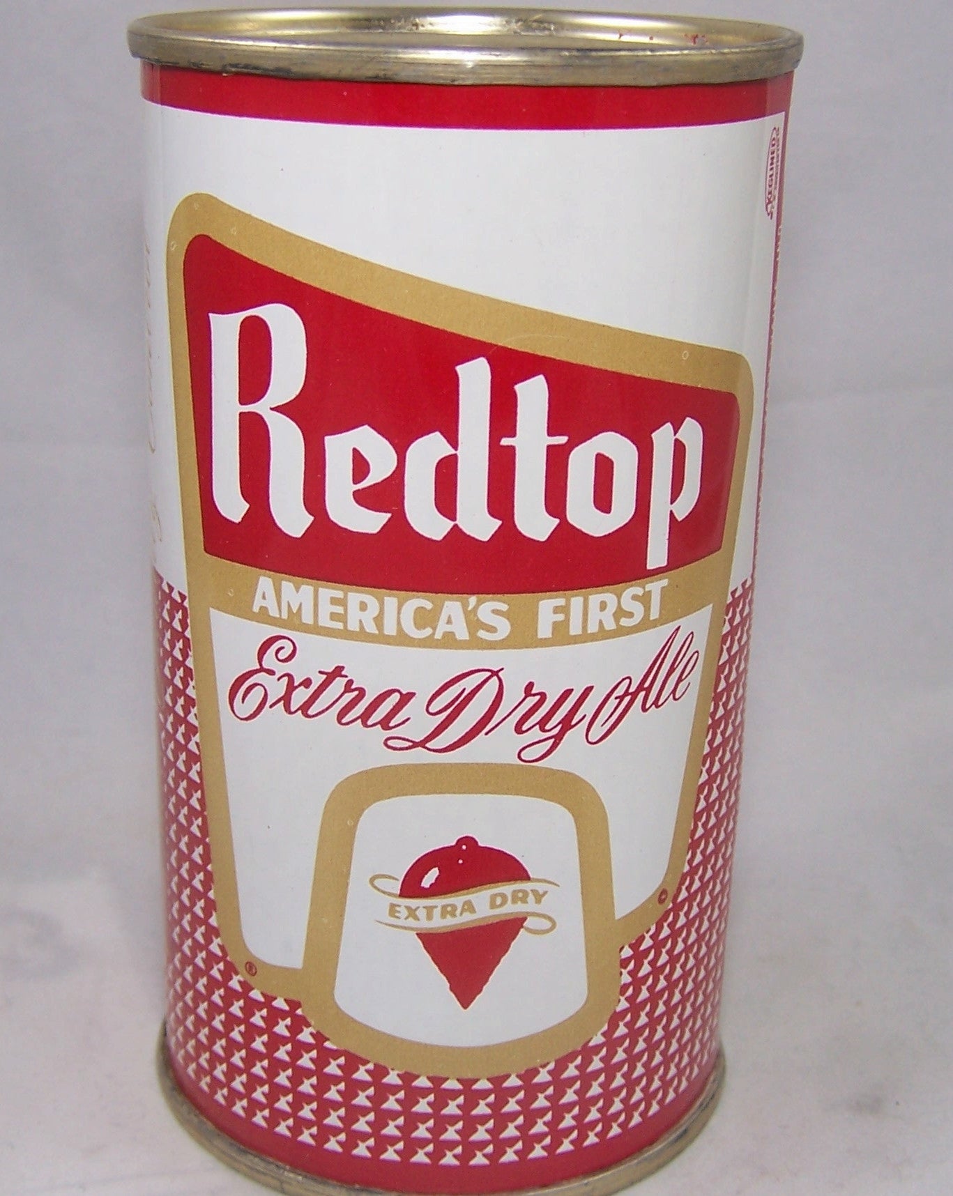 Redtop Extra Dry Ale, USBC N.L (Terre Haute) Rolled Short Sheet, Grade 1/1+ Sold on 09/19/16