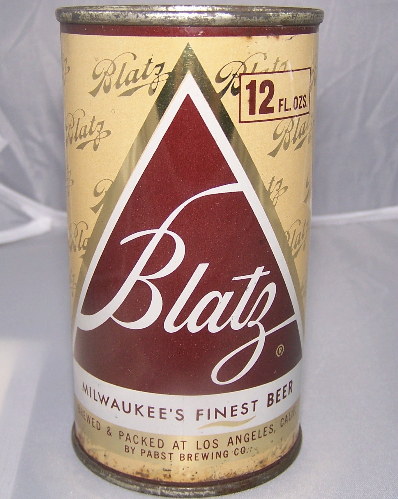 Blatz Beer L.A USBC 38-40, Grade 1/1+ Sold on 9/1/15 – Beer Cans Plus