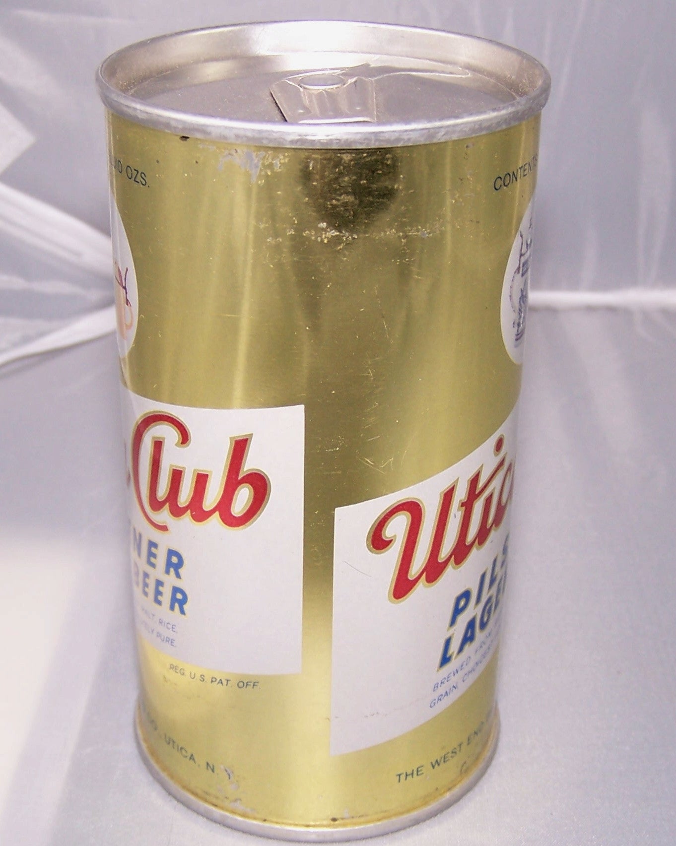 Utica Club Pilsener Lager Beer, USBC II 132-21 Grade 1 Sold 5/11/15