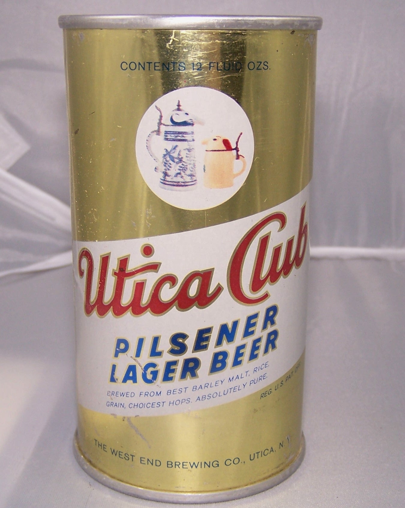Utica Club Pilsener Lager Beer, USBC II 132-21 Grade 1 Sold 5/11/15