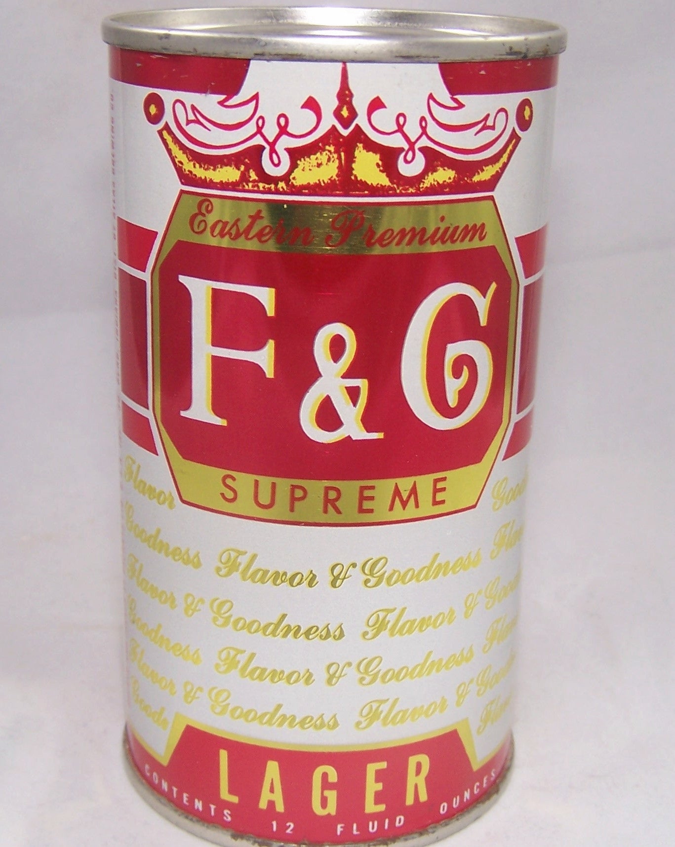 F&G Supreme Lager, USBC 63-10, Grade A1+ Sold 8-4-19