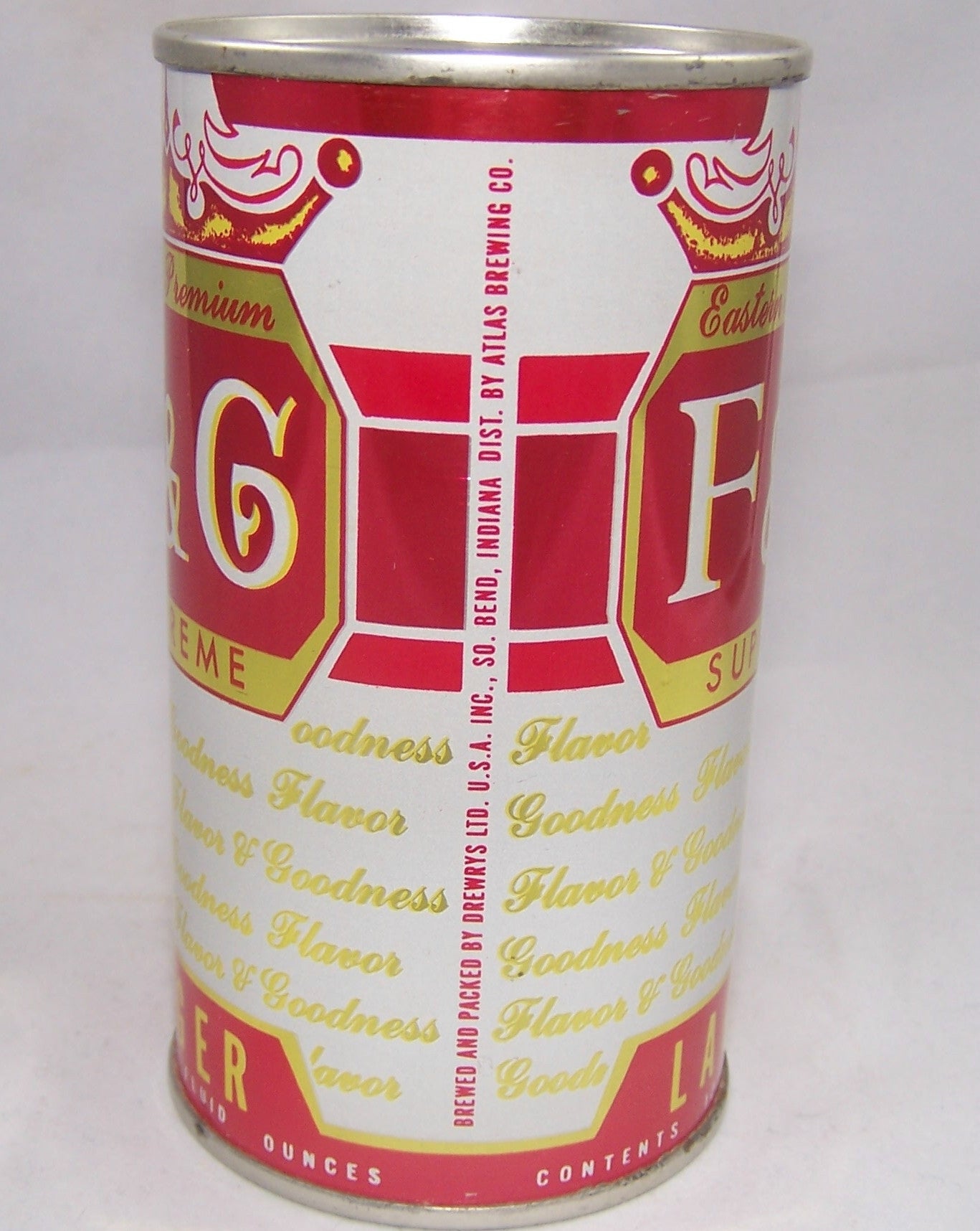 F&G Supreme Lager, USBC 63-10, Grade A1+ Sold 8-4-19