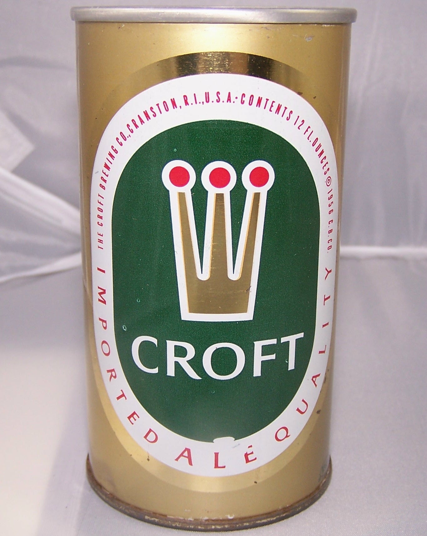 Croft Imported Ale, USBC II 58-1 Grade 1/1+ Sold 2/15/15