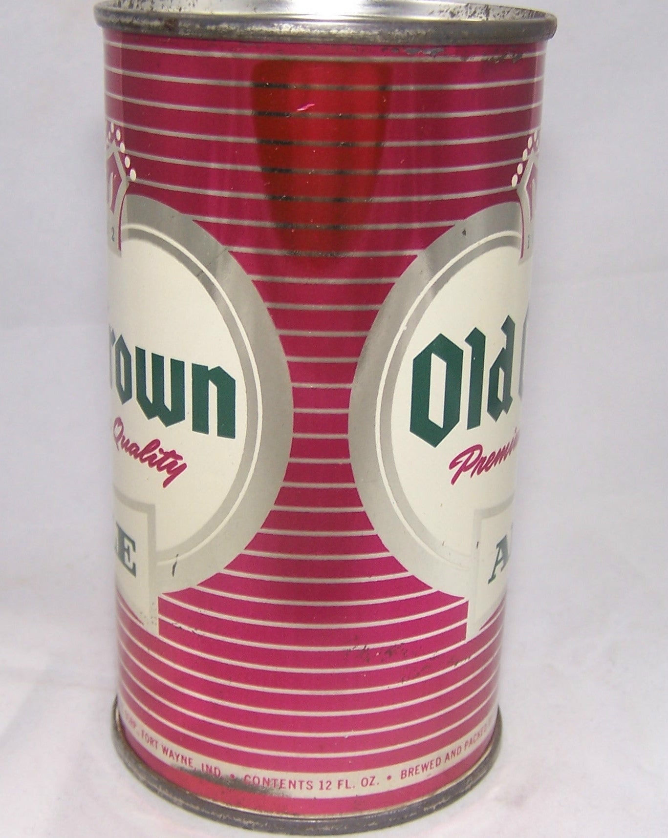 Old Crown Ale set can (Pink) USBC 105-11, Grade 1/1+ SOLD ON 09/23/16