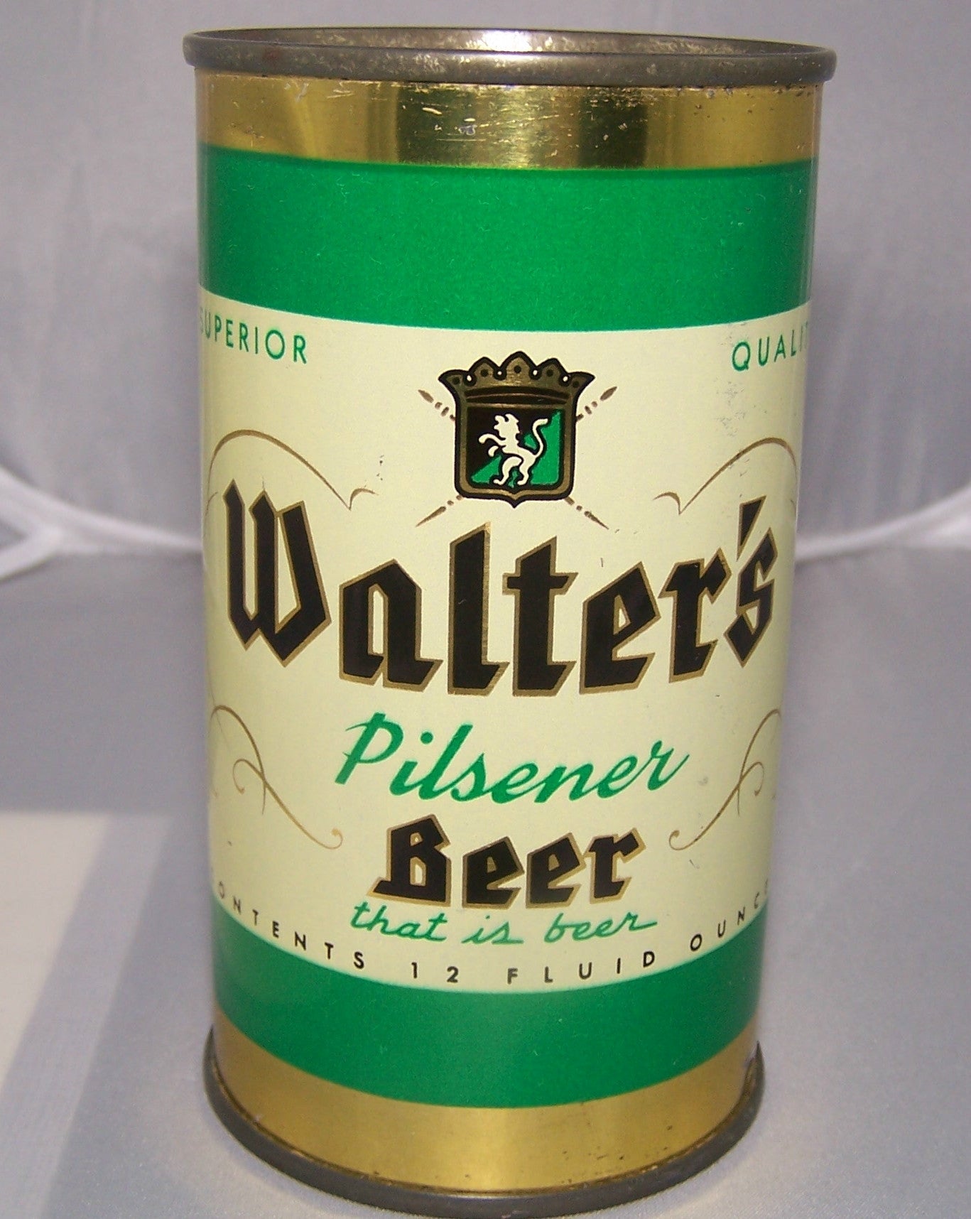 Walter's Pilsener Beer, USBC 144-21, Grade 1/1+ Sold on 2/22/15