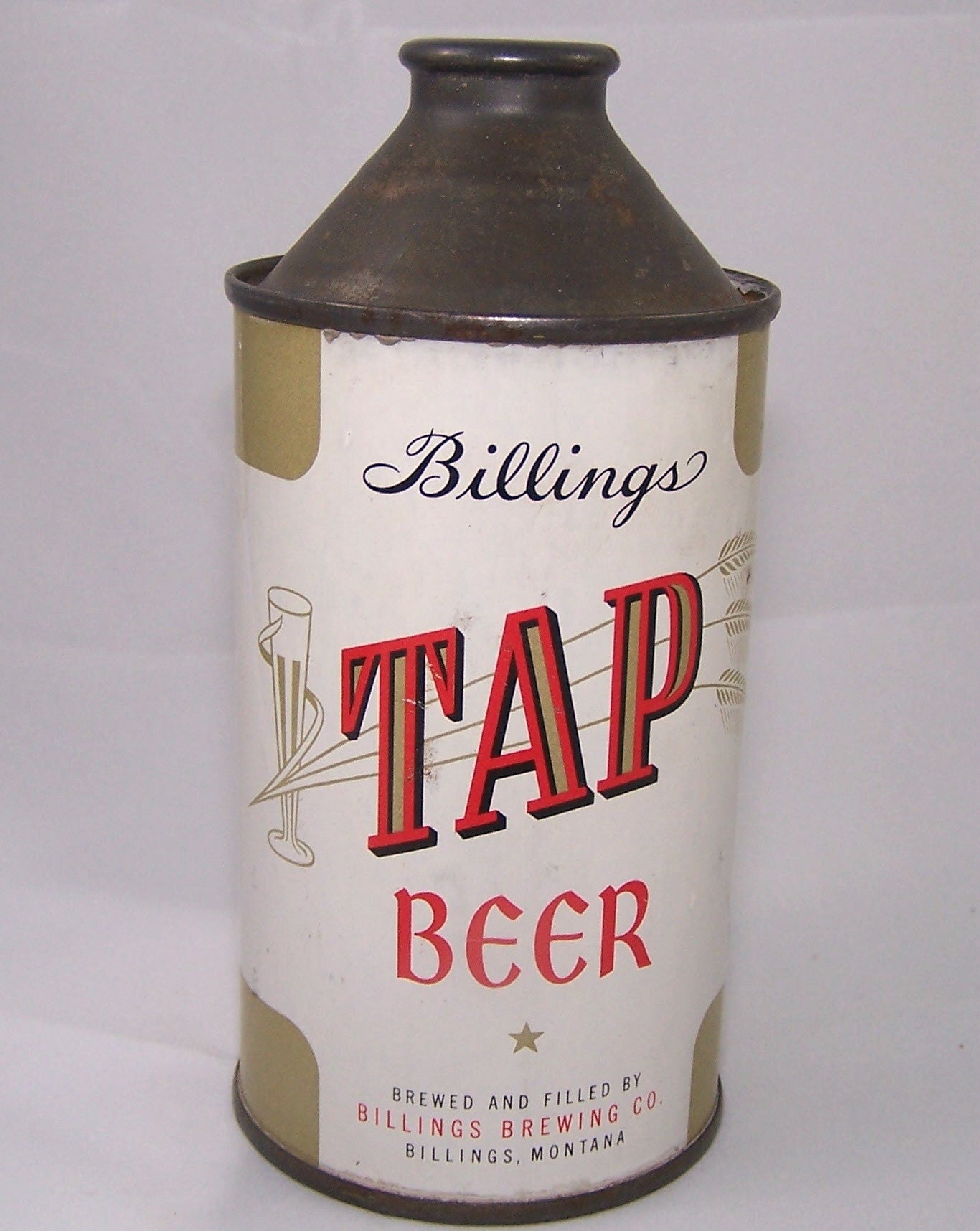 Billings TAP beer, USBC 152-21, Grade 1/1- Sold 3/27/15